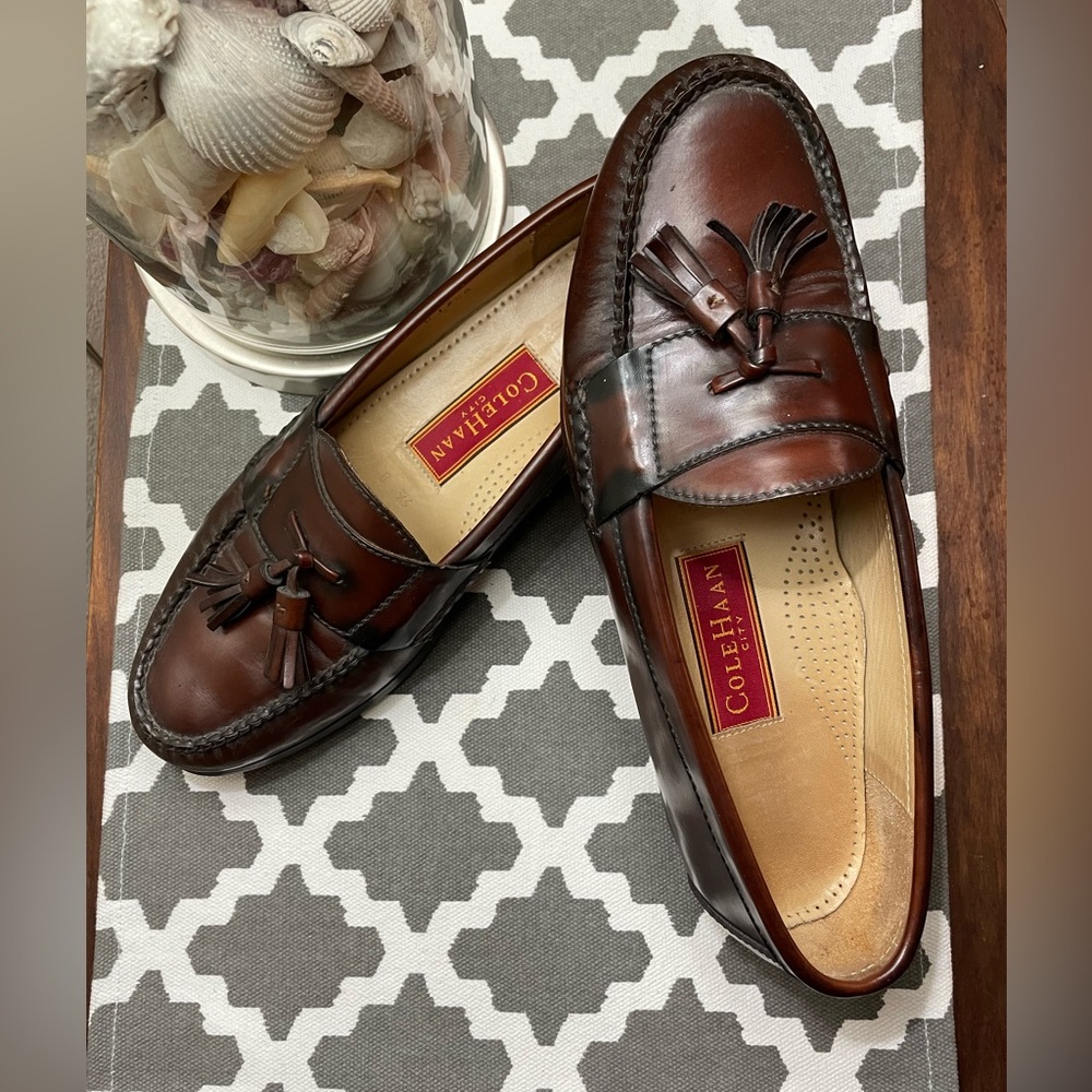 Cole Haan Pinch Tassle slipon loafer Size 9.5